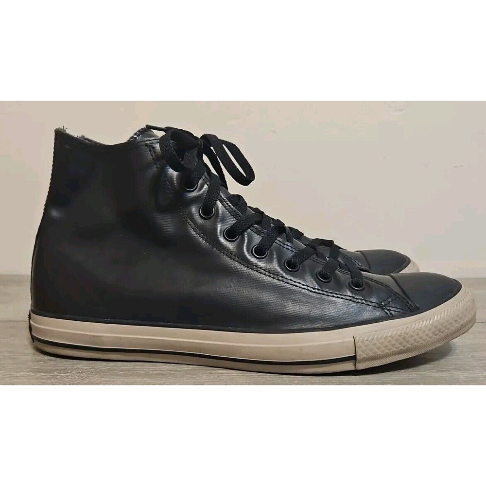 Converse Chuck Taylor Black/Beige Waterproof High Top Sneaker 149458C Men's 11.5 - Picture 2 of 9